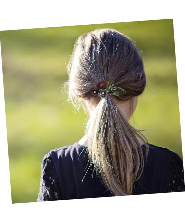 hair clips for girls hair barrettes thick hair clips large hair clips girls barrettes for hair barrettes for thick hair ponytail clip copper wire hair accessories wedding bride - Buy Online on GoSupps.com