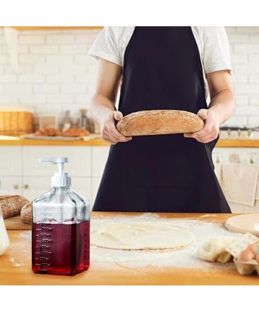 Pompe 4 pi ces pour bouteille de sirop Pompe d tergent lessive polyvalente en plastique sans BPA r sistante aux fuites usage commercial et domestique pour bouteille de sirop - Buy Online on GoSupps.com