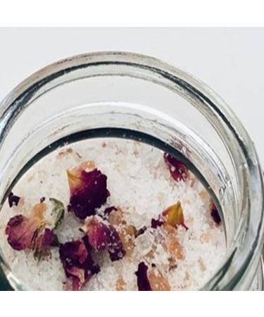 Lyvwell Rose Petals Sea Salt Bath: Aromatherapy Spa Soak for Relaxation and Self-Care - Buy Online on GoSupps.com