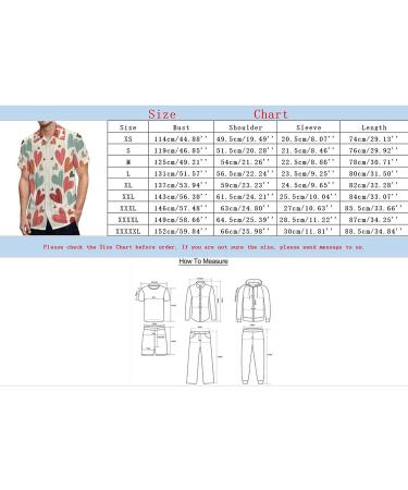 Valentines Day Men's Loose Fit Love Heart Print Button Shirt - Black Medium - Buy Online on GoSupps.com