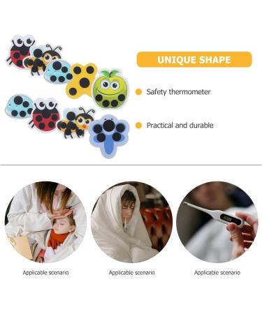 Milist Baby Forehead Thermometer Stripes - 9PCs Reusable Travel Thermometer for Children | Check Temperature Easily - Buy Online on GoSupps.com