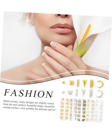 FRCOLOR 15 Boxes Metal Nail Decoration Nail Art Jewelry Charms Nail Rhinestones Nail Charm Glue Nail Charms Nail Art Accessory Charms for Nails Nail Art Charms Pp Nail Decals Manicure 3D - Buy Online on GoSupps.com