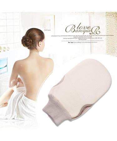 Vtrem Exfoliating Gloves - Double Sided Bath Scrubber for Soft Skin Dead Skin Removal & Spa Massage | International Shipping Available - Buy Online on GoSupps.com