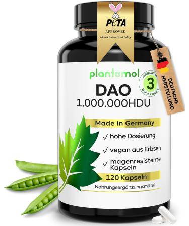 plantomol DAO 1,000,000 HDU - 120 capsules