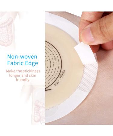 KONWEDA 20 PCS Colostomy Bags One Piece Drainable Pouches - Stoma Care for Ostomy Ileostomy, Cut-to-Fit Design - Buy Online on GoSupps.com