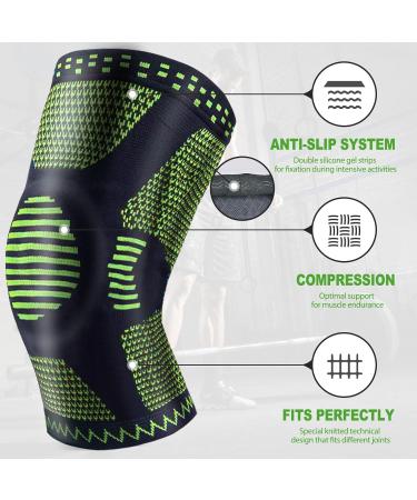 Professional Knee Braces & Compression Sleeves for Pain Relief | Support for Meniscus Tears Arthritis & Joint Pain | Ideal for Runners & Fitness Enthusiasts - Buy Online on GoSupps.com