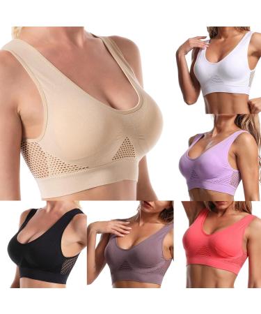 Shop Bustiers & Sports Bras for Women - Seamless Wireless Comfort & Yoga Tops with Removable Pads - Buy Online on GoSupps.com
