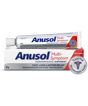 Anusol Multi-Symptom Hemorrhoidal Ointment Hemorrhoid Relief Cream 30g - Buy Online on GoSupps.com