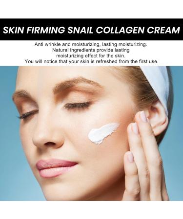 Snail Collagen Lifting & Firming Cream Snail Cream for Face Moisturizer Collagen Face Cream Anti Aging Moisturizer for Women Smooth Wrinkles & Fine Lines - Buy Online on GoSupps.com