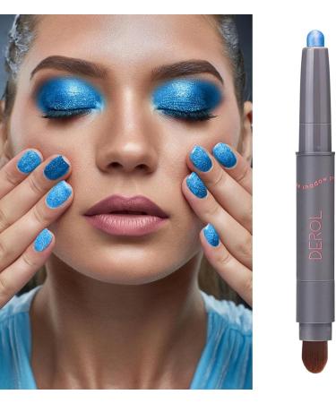 Eyeshadow Pencil Glitter Eyeshadow Stick Highlighter Eyeliner Eye Shadow Stick Long Lasting Eyeshadow New Year Dtt F - Buy Online on GoSupps.com