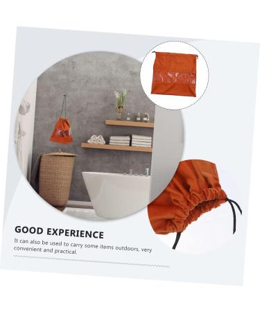 Beavorty 5pcs Hair Dryer Storage Bag Hair Dryer Bags Bag Organizer for Traveling Practical Bags Coffee Pvc - Buy Online on GoSupps.com