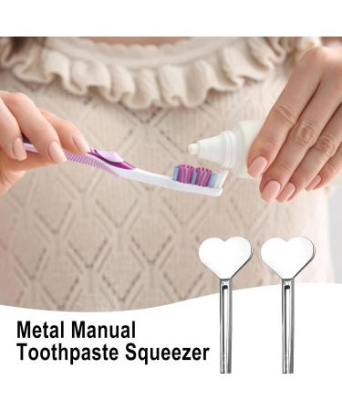Toothpaste Squeezer 2 Tube Key Tooth Paste Squeezer | Stainless Steel Toothpaste Roller Tube Wringer Metal Tube Squeezer Key for Save Toothpaste Creams Paint Cosmetic and Hair Dye Lencyh Silver - Buy Online on GoSupps.com