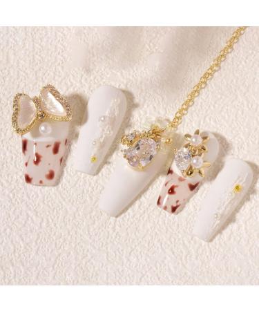 Creative Butterfly Shape Nail Rhinestones Shiny Glitter Rhinestones Charm Nail Art Decor Accessories 4D Trendy Diy Cubic Zirconia Nail Decor For Crafts Nail Art-13 - Buy Online on GoSupps.com