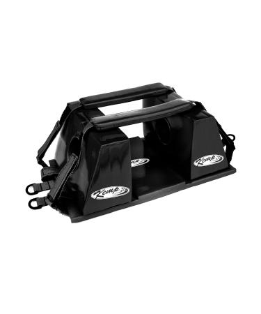Kemp USA 16" Matte Black Head Immobilizer - Durable & Reliable for Emergency Care | Fast International Shipping - Buy Online on GoSupps.com