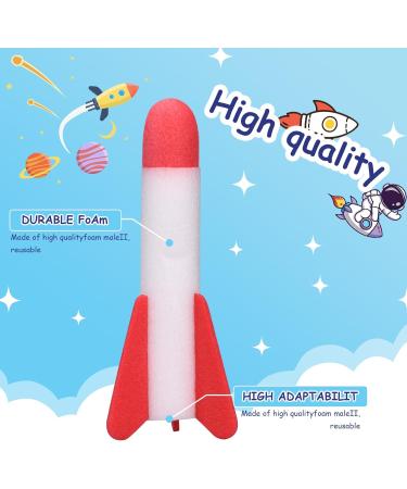 TDDL 14-Piece Rocket Toys Set for Kids | Foam Rockets & Air Pressure Outdoor Gifts for Girls Aged 3-12 - Buy Online on GoSupps.com