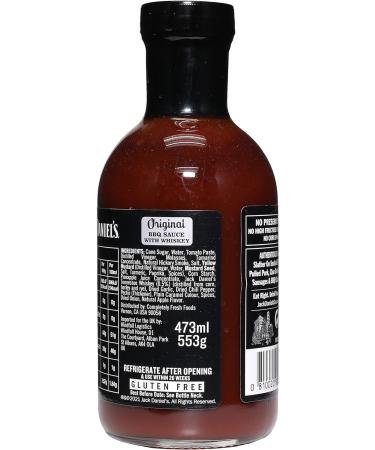 Jack Daniel Original BBQ Sauce 553g - Gluten-Free & Preservative-Free Barbecue Sauce - Buy Online on GoSupps.com