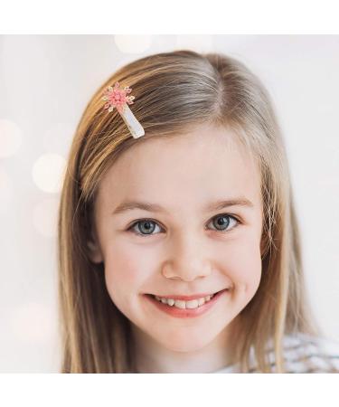 Frcolor 6Pcs Glitter Snowflake Hair Clips - Christmas Hair Accessories for Toddlers & Girls - Perfect Holiday Gift - Buy Online on GoSupps.com