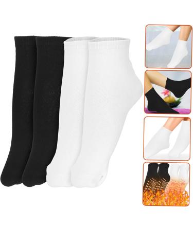 Kisangel Electrical Foot Warmers - 4 Pairs of Men s Cotton Socks for Winter & Hyperthermia Relief - Buy Online on GoSupps.com