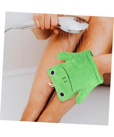 Buy Cute Exfoliating Bath Towel & Mittens - Soft Bathing Gloves for Skin Scrubbing & Back Rub | International Shipping Available - Buy Online on GoSupps.com