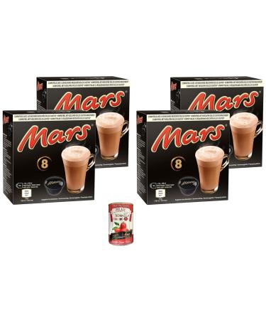 Italian Gourmet E.R. 4 x Mars Capsules Compatible with Dolcegusto Machine 136g + Italian Gourmet Pelati 400g