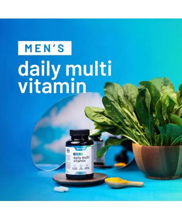 Snap Supplements Men's Multivitamins - Energy & Immune Support - 60 Capsules - Buy Online on GoSupps.com