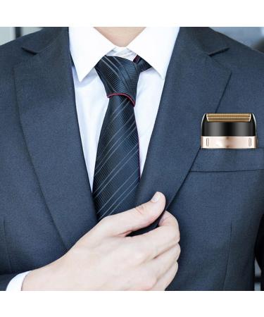 ZJchao Foil Shavers for Men - Double Foil Low Noise Stainless Steel Portable for Travel & Home Use | Best Barber Shaver - Buy Online on GoSupps.com