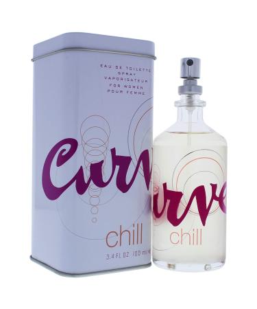 Curve Chill Eau De Toilette Perfume Spray Perfume for Women 3.4oz - Buy Online on GoSupps.com