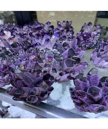 Specimen 300-400g Natural Purple Ghost Phantom Quartz Crystal Cluster Rock Stones and Crystals ReikiSpecimen HomeStone JIZTGEDM (Size : 300-400g) - Buy Online on GoSupps.com