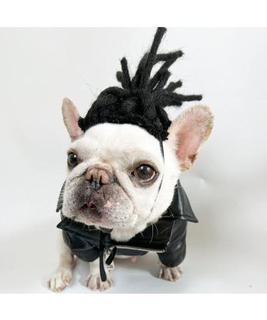 Funny Dog & Cat Role Play Wigs | Halloween Christmas & Party Costumes for All Pet Sizes - Buy Online on GoSupps.com
