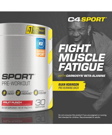 Cellucor C4 Pre Workout Powder, Fruit Punch | NSF Certified for Sport | 30 Servings | Pack of 2 - Buy Online on GoSupps.com