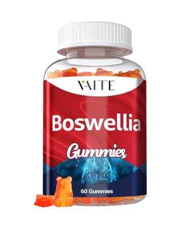 VAITE Boswellia Extract Gummies - Vegetarian Joint Support Supplement for Women and Men Supports Supplements for Inflammation Max Strength Boswellic Acid from Frankincense Gluten-Free Non-GMO