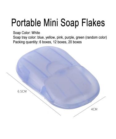 XXYXXY Portable Disposable Travel Hand Soap Sheets - 20 Boxes (400 Sheets) - Perfect for Hygiene On-the-Go - Random Colors Available - Buy Online on GoSupps.com