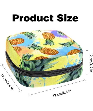 MuooouM Pink Strawberry Sanitary Pocket - Portable Holder for Women & Teen Girls | Ideal for Menstruation Cup & Breastfeeding - 4.7x6.6 in - Buy Online on GoSupps.com