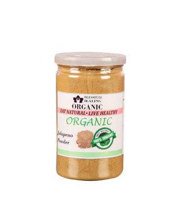 Blessfull Healing Organic Jalapeno Powder 100 Gram (Packing May Vary) 100 Gram 3.35 oz