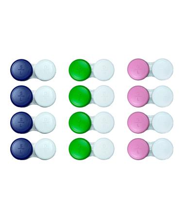 Portalenti - Case for contact lenses - piece white 12 pieces