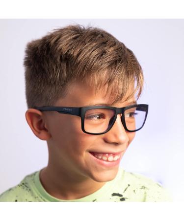 Horus X - Blue Light Filter Glasses for Kids | Anti-Glare Gaming Glasses for Boys & Girls | One Small Light One Small Clear - Buy Online on GoSupps.com