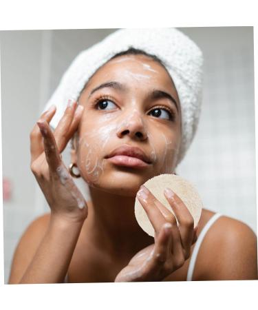 FOMIYES 22 Pcs Exfoliating Loofah Pads - Shower Sponges Facial Cleansing & Makeup Remover - Ideal for Skin Scrub & Bath Care - Buy Online on GoSupps.com
