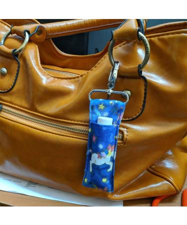 Buy Birdz 2 UNICORN Patterned Lip Balm Holsters | Stylish Lipstick Holders with Metal Clip - Perfect for International Shipping - Buy Online on GoSupps.com