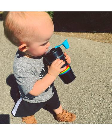 Daphyls Pink Floyd Dark Side of the Moon 10 fl. oz Double Insulated Toddler Sippy Cup - BPA-free, Dentist Recommended - Buy Online on GoSupps.com