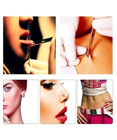 10PCS Mixed Catheter Piercing Needles Set - Stainless Steel Disposable Piercing Needles for Belly, Navel, Lip, Eyebrow, Earrings - 14G, 16G, 18G, 20G, 22G - Buy Online on GoSupps.com
