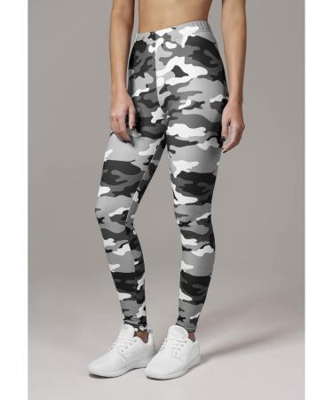 Buy Urban Classics Women's Camo Leggings - Stylish Yoga & Fitness Pants | XS-5XL | Multi-Colored Snow Camo 787 - International Shipping Available - Buy Online on GoSupps.com