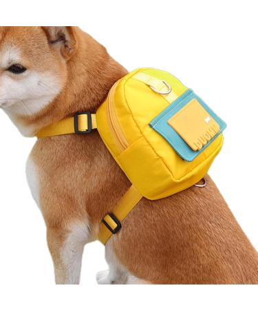 Zonewd Dog Hiking Backpack | Waterproof Dog Dishwear School Bag for Golden Retrievers Huskies & Shiba Inus - Comfortable Widened Silky Belt Strap - Buy Online on GoSupps.com