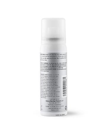 Avenue Man Firm Hold Travel Size Hair Spray - 2.29 oz - Strong Hold Thickening Hairspray for Men - Herbal Extracts - Paraben-Free - Made in USA - Buy Online on GoSupps.com