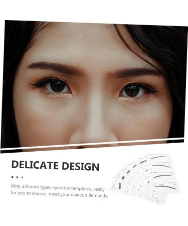 Angoily 6 Pcs Ladies Suits Disposable Makeup Eyebrow Sticker Tool Make up Eyebrow Pencil Girl - Buy Online on GoSupps.com