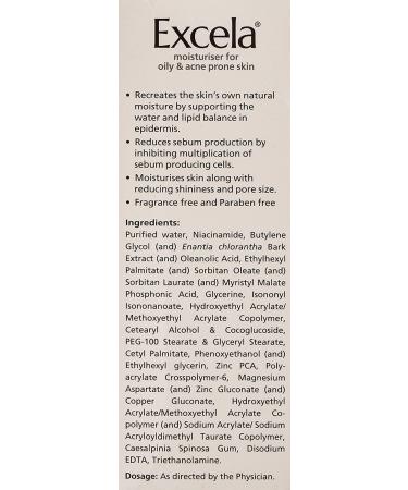 HK Excela Moisturiser for Oily & Acne Prone Skin 50g - Buy Online on GoSupps.com