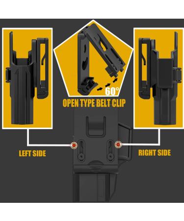 PISOLHO Glock 19/23/32(Gen1-5) 19X 45 Elite Force Fast Draw Holster RH - Buy Online on GoSupps.com