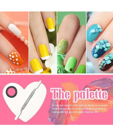  Gusengo Makeup Palette | Hand Makeup Palette - Fine Grinding Paint Palette Specular Gloss for Eyeshadow Lipstick Nail Polish Gusengo - Buy Online on GoSupps.com