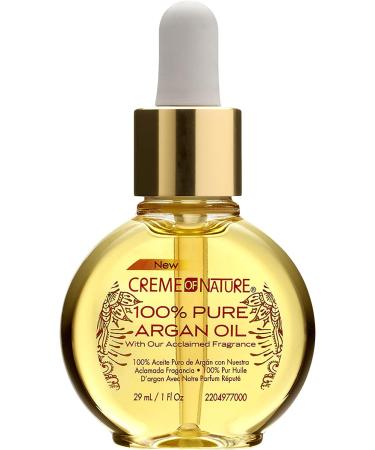 Creme of Nature 100% Pure Argan Oil 1 oz - Pack of 4 | Natural Hair Care - Buy Online on GoSupps.com