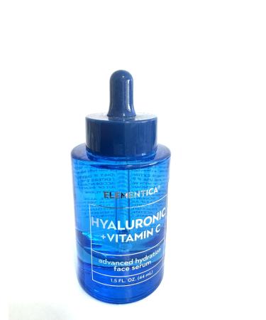 ELEMENTICA Hyaloronic+Vitamin C Face oil serum 1.5 FLOz NO BOX