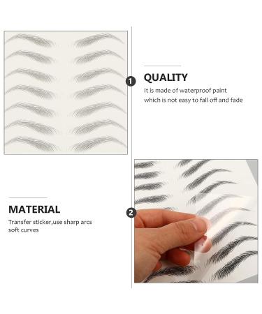 Lurrose 6D Hair-Like Eyebrow Stickers - Waterproof & Natural Brow Makeup Tool - Buy Online on GoSupps.com